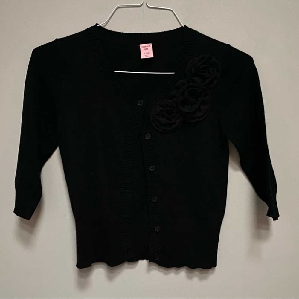 Copper Key Black Sweater